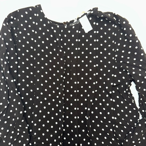 H&M Elegant Black and White Polka Dot Dress - Picture 3 of 7